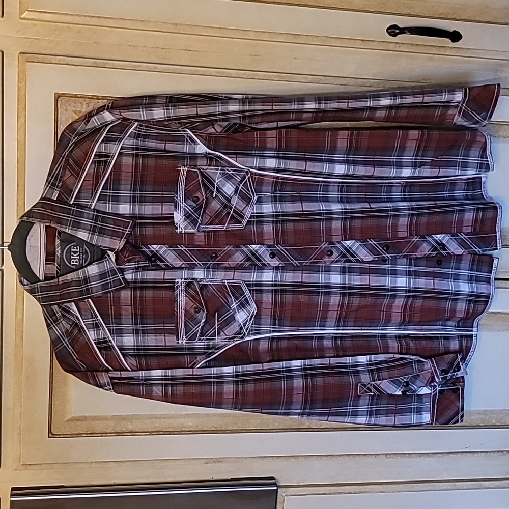 Buckle Casual Relaxed Fit Shirt